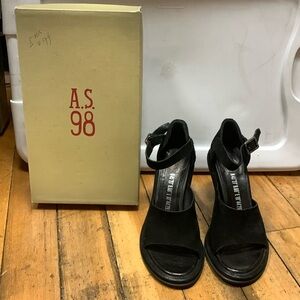 New in box A.S.98  Stu suede sandal. Sz 38 but runs large so fits a Sz 8. $165